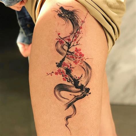 dragon tattoo for women